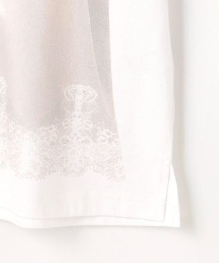 組曲 S 【先行予約・WEB限定】トロンプルイユ レースキャミソール Ｔシャツ ホワイト系