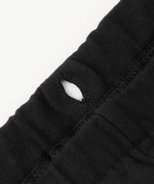 ANY KIDS 裾リボン レギンス ブラック