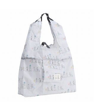 ACE BAGS & LUGGAGE 【折り畳み】 HAyU × ace. マルシェバッグ エコバッグ 猫柄 23L 17871 行進B