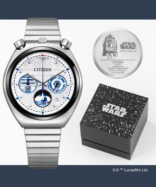 現品限り　ANA　シチズン　Q\u0026Q　スターウォーズ　R2-D2　ソーラー腕時計