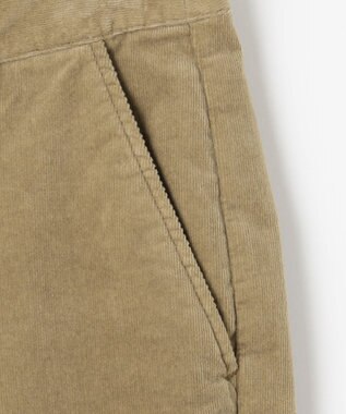 J.PRESS LADIES 【洗える】21ウェルストレッチコーデュロイ パンツ キャメル系