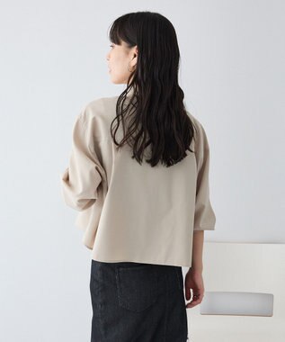 CRAFT STANDARD BOUTIQUE クロップドレングスシャツ Beige