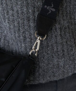 russet アレンジショルダーベルト［Monogram］(CE-1099) Black2（シルバー金具）