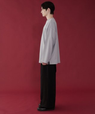 WEGO AIRFUNCTIONシンプルロゴT（LS） ライトグレー