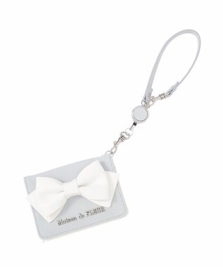 Maison de FLEUR マリンリボンパスケース Light Blue