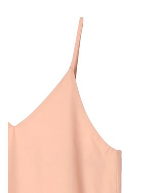 earth music&ecology Ｖネック裾切替キャミワンピース Salmon Pink