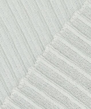 uncrave シアー リブ ノースリーブ ニット（uncrave STANDARD） ライトセージ