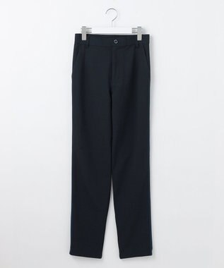 【WOMEN】【ストレッチ】きれいめストレートパンツ すっきりシルエットでズレにくい