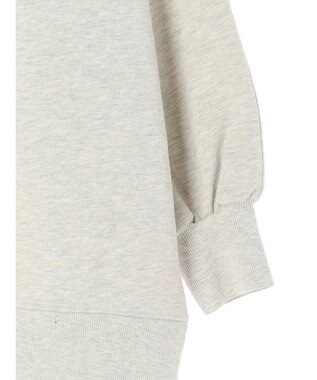 earth music&ecology 裏毛ロゴチュニック Oatmeal