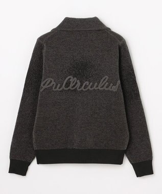 PW CIRCULUS 【手洗い洗濯可】 【WOMEN】グラデーションニット ゴルフウェア レディース ブラック系