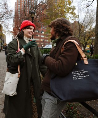 united bamboo 【NAVYS 10月号掲載】UB ベーシックバッグ(ショルダー) オフ