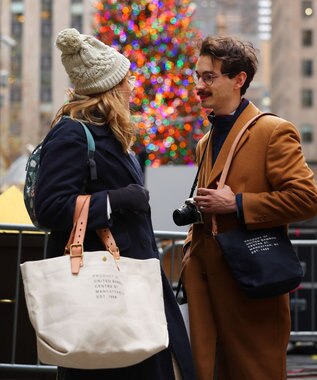 united bamboo 【NAVYS 10月号掲載】UB ベーシックバッグ(ショルダー) ネイビー