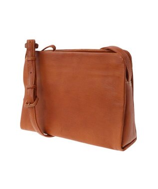 genten ゴートベーシック B5ショルダーバッグ チャ