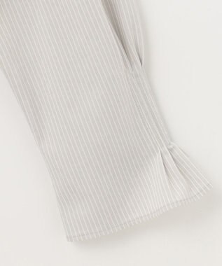 自由区 【XSサイズ～/洗える】トリコットジャージー プルオーバー ライトグレー系1