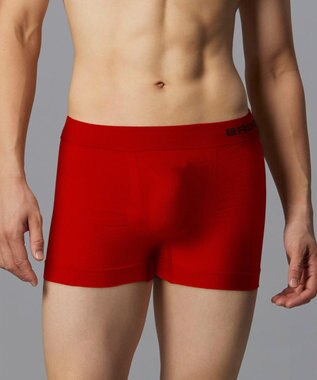 WACOAL MEN ボクサーパンツ【PANTS HOLIC X】ワンサイズ(S-LL) フロント快適Xマチ 立体成型 GT3482 /ブロス レッド