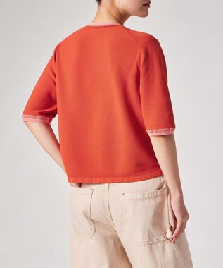 Paul Smith コントラストトリム カーディガン コーラル