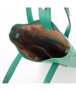 UNBILLION ペルケ perche / ゴートスムース2wayミニショルダー グリーン