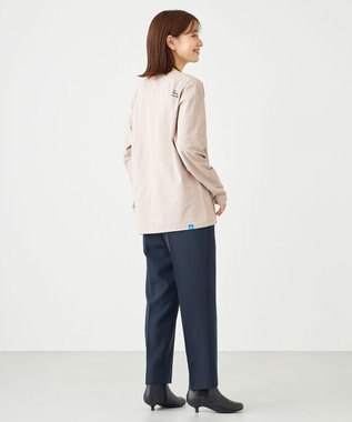 SHARE PARK LADIES 【UVカット・吸水速乾・ストレッチ・軽量 】刺繍ポケットＴシャツ（S・Mサイズ） ベージュ系