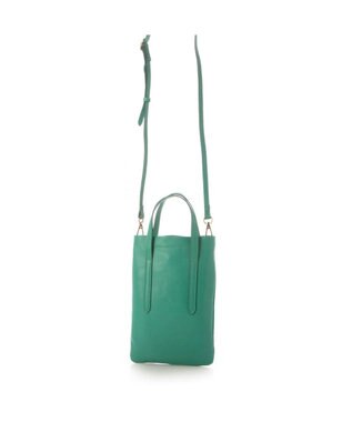 UNBILLION ペルケ perche / ゴートスムース2wayミニショルダー グリーン