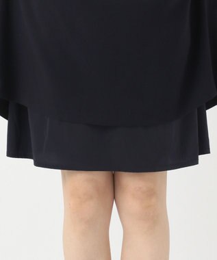 自由区 FORMAL 【お受験/セレモニーに】濃紺　洗える/衿取り外し　ワンピース+ジャケット ネイビー系