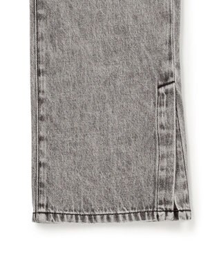 23区 S 【SLOW/一部店舗限定】スリット ストレート デニム グレー系