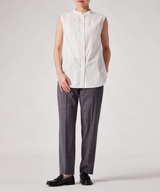 Paul Smith ドッキング ノースリーブシャツ オフホワイト