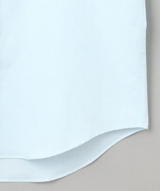 GOTAIRIKU 【形態安定】PREMIUMPLEATS_スモールワイドカラー 通年ドレスシャツ サックスブルー系
