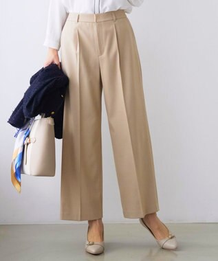 ANY SIS 褒めらレディストレッチ ワイドパンツ