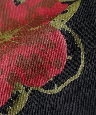 Paul Smith フローラルプリント 半袖Tシャツ ブラック