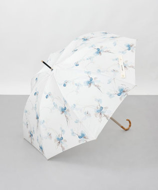 AURORA 【 JILL STUART（ジル スチュアート）】グラデーションフラワープリント雨傘(長傘)