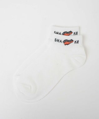 WEGO フードショートソックス 柄2