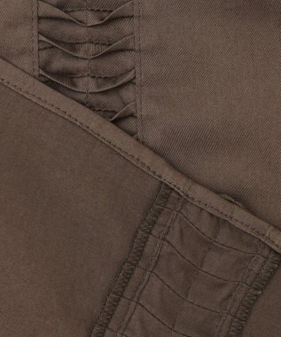 23区 S 【SLOW/一部店舗限定】ウォッシュドコットンサテン ブラウス ブラウン系