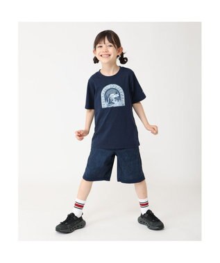 Columbia Columbia/ 【KIDS】ラプードルパスショートスリーブTシャツ /コロンビア Collegiate Navy、 Furry Friend