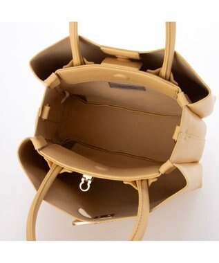 UNBILLION カシュカシュ cachecache / 三層2wayトートバッグ イエロー