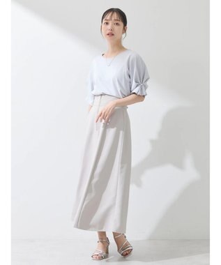 earth music&ecology タックスリーブプルオーバー Light Gray