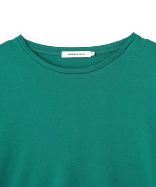AMERICAN HOLIC 【接触冷感+UVカット】半袖コクーンカットプルオーバー Blue Green