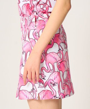 FILA GOLF／marie claire 【Loudmouth】柄スカート Pink Panic