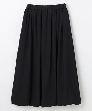 ANY L 【撥水/ウエストゴム】バルーンスカート ブラック