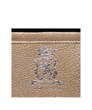 A.D.M.J. 【牛革】メタリックレザー/ヘリ巻きベルトトートM(Dカン+) ゴールド