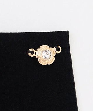 組曲 リボンバレッタ ブラック系