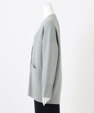 23区 【エステータ】エアリースパンウール カーディガン ミントグリーン系