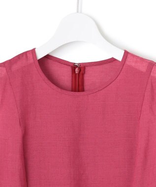 23区 【一部店舗限定/接触冷感/洗える】ラミータンブラー ノースリーブ ワンピース ローズ系