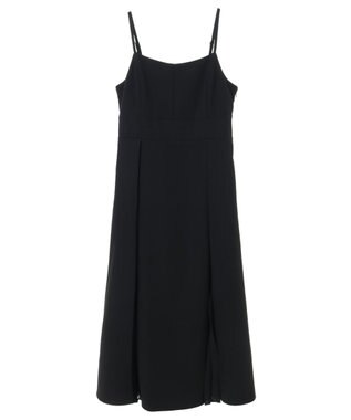 earth music&ecology プリーツジャンドレ Black