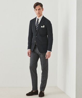 GOTAIRIKU 春夏向け【形態安定】SUMMERPREMIUMPLEATS_ボタンダウンカラー 長袖ドレスシャツ(25年春夏モデル) ホワイト系