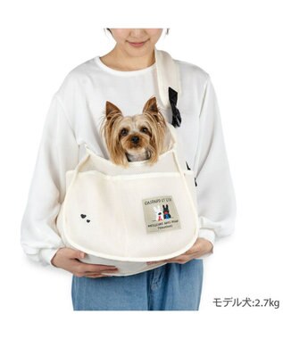 PET PARADISE リサとガスパール メッシュスリング 《ホワイト》 Ｓ  超小型犬 約1.5～4kg ホワイト