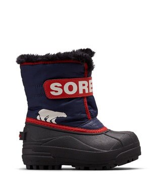 SOREL SOREL/ 【KIDS】チルドレンズ スノーコマンダー ブーツ /ソレル Nocturnal、 Sail Red