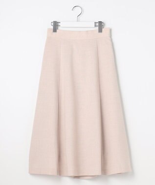 Feroux 【先行予約】パール釦ペプラムジャケット×スカート セットアップ ピンク系