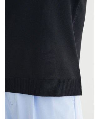 Green Parks プリーツ袖ニットプルオーバー Black