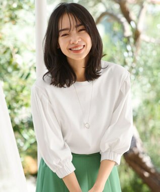 ANY 【洗濯機可・UVケア】ビューティベーシックタックスリーブ Tシャツ オフ