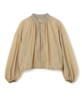 uncrave 【撥水・洗濯機洗い可】シアープルーフナイロン ブルゾン（uncrave STANDARD） ベージュ